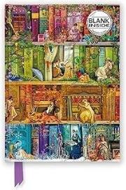 Opakowanie Notatnik A5 gładki TW Półki z książkami