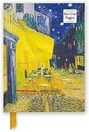 Opakowanie Notatnik A5 kropki TW Taras kawiarni w nocy