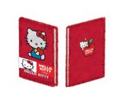 Opakowanie Notatnik A5 pluszowy Hello Kitty z jabłkiem