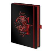 Opakowanie Notatnik A5 Premium Gryffindor Harry Potter