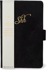 Notatnik mini na hasła Shh. Wydawca: Designworks Ink. Dadada.pl Opakowanie Notatnik mini na hasła Shh