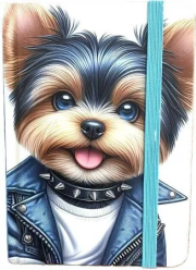 Opakowanie Notatnik ozdobny A6/64k kratka TW Super pies