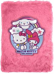 Notatnik pluszowy Hello Kitty HK50186. Wydawca: Kids Euroswan. Dadada.pl Opakowanie Notatnik pluszowy Hello Kitty HK50186