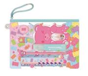 Opakowanie Notatnik w saszetce z akcesoriami Miś