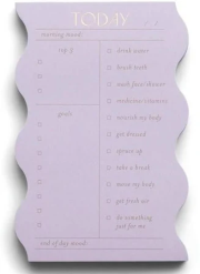 Opakowanie Notatnik Wavy Daily Lilac