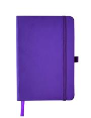 Opakowanie Notes A5 z gumką fioletowy V-2