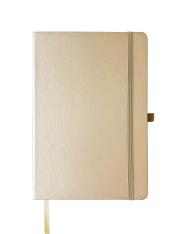 Opakowanie Notes A5 z gumką złoty V-6