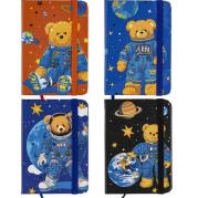 Notes A7/80K linia PU Miś 81140 mix. Wydawca: Centrum. Dadada.pl Opakowanie Notes A7/80K linia PU Miś 81140 mix