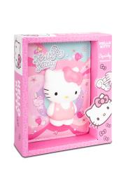 Opakowanie Notes B6 100k.Hello Kitty Pink Squishy 3D wzór 3