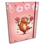 Opakowanie Notes B6 kratka z gumką Soft Touch Dancing Queen