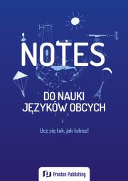 Okładka książki Notes do nauki języków obcych (granatowy)