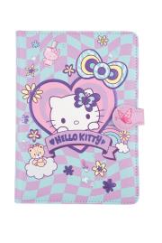 Opakowanie Notes Hello Kitty A5 80k. linia z magnetycznym zamkiem wzór 3