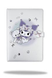Opakowanie Notes Kuromi  A5 80k.linia z magnetycznym zamkiem wzór 3
