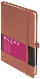 Opakowanie Notes memofix A5 kratka Mocha Mousse