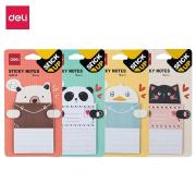 Notes samoprzylepny 76x101mm 15K mix DELI. Wydawca: DELI. Dadada.pl Opakowanie Notes samoprzylepny 76x101mm 15K mix DELI