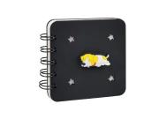 Opakowanie Notes silikon czarny + przypinka