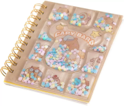 Notes z wodą i konfetti 10,7x8,5cm kapibara. Wydawca: Dalprint. Dadada.pl Opakowanie Notes z wodą i konfetti 10,7x8,5cm kapibara