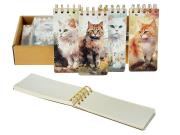 Opakowanie Notesik skoroszyt czysty z kotkiem MIX