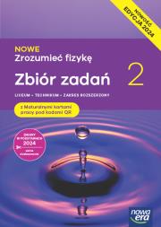 Nowa Fizyka Zrozumieć fizykę zbiór zadań maturalnych 2 liceum i technikum zakres rozszerzony EDYCJA 2025. Autor: Bogdan Mendel, Janusz Mendel, Elżbieta Stolecka, Wójtowicz Elżbieta. Dadada.pl Okładka książki Nowa Fizyka Zrozumieć fizykę zbiór zadań maturalnych 2 liceum i technikum zakres rozszerzony EDYCJA 2025