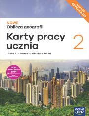 Nowa Geografia Oblicza geografii karty pracy 2 liceum i technikum zakres podstawowy EDYCJA 2025. Autor: Maciążek Katarzyna. Dadada.pl Okładka książki Nowa Geografia Oblicza geografii karty pracy 2 liceum i technikum zakres podstawowy EDYCJA 2025