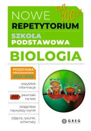 Okładka książki Nowe Repetytorium SP Biologia