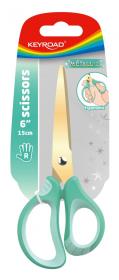 Nożyczki KEYROAD Metallic powłoka tytanowa 15,5 cm. Wydawca: Keyroad. Dadada.pl Opakowanie Nożyczki KEYROAD Metallic powłoka tytanowa 15,5 cm