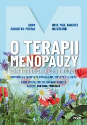 Okładka książki O terapii menopauzy. Czego ginekolog ci nie powie