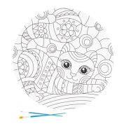 Opakowanie Obraz do malowania Kotek