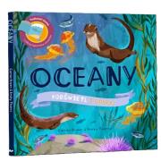 Oceany. Podświetl i odkryj. Wydawca: Wydawnictwo Api Papi. Dadada.pl Opakowanie Oceany. Podświetl i odkryj
