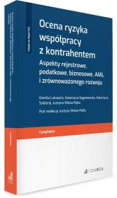Okładka książki Ocena ryzyka współpracy z kontrahentem