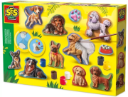 Odlewy gipsowe + fabry Psy. Wydawca: SES. Dadada.pl Opakowanie Odlewy gipsowe + fabry Psy