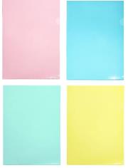 Opakowanie Ofertówka A4 PP pastel mix (8szt)