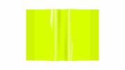 Opakowanie Okładka zeszytowa A4 PVC neon żółty (10szt)
