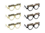 Opakowanie Okulary Happy New Year 17,5x8,5cm 3szt
