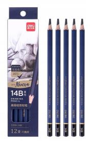 Ołówek 14B do szkicowania Nuevo 12szt. Wydawca: DELI. Dadada.pl Opakowanie Ołówek 14B do szkicowania Nuevo 12szt