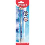 Opakowanie Ołówek Arctic HB z gumką 6szt MAPED