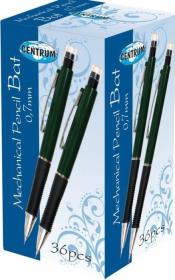 Ołówek mechaniczny z gumką 0,7mm (36szt). Wydawca: Centrum. Dadada.pl Opakowanie Ołówek mechaniczny z gumką 0,7mm (36szt)