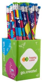 Opakowanie Ołówek trójkątny 2B z gumką Pop (24szt)