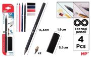 Opakowanie Ołówek wieczny wymienne wkłady MIX