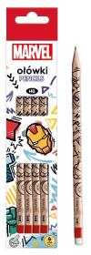 Opakowanie Olówek z gumką Avengers 6szt