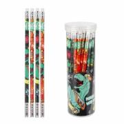 Opakowanie Ołówek z gumką HB Dino (48szt)