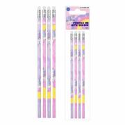 Opakowanie Ołówek z gumką HB Unicorn 4szt