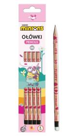 Opakowanie Ołówek z gumką Minionki 6szt