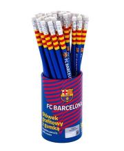Opakowanie Ołówki grafitowe z gumką FC Barcelona 1szt ASTRA