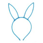 Opakowanie Opaska zajączek