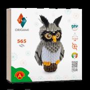 Opakowanie Origami 3D Sowa