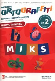 Ortograffiti SP 4-6 MIKS ZR cz.2. Autor: Renata Czabaj, Aleksandra Piechnik-Kaszuba. Dadada.pl Okładka książki Ortograffiti SP 4-6 MIKS ZR cz.2