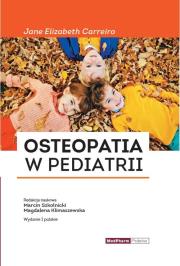 Osteopatia w pediatrii. Autor: Jane Elizabeth Carreiro. Dadada.pl Okładka książki Osteopatia w pediatrii