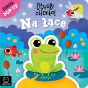 Okładka książki Otwórz okienko! Na łące. Książeczka pop-up