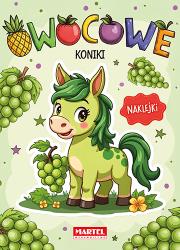 Okładka książki Owocowe koniki + naklejki